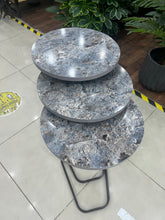 Load image into Gallery viewer, طقم تقديم للكنب ٣ طاولات دائرية