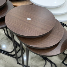 Load image into Gallery viewer, طقم تقديم للكنب ٣ طاولات دائرية