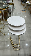 Load image into Gallery viewer, طقم تقديم للكنب ٣ طاولات دائرية