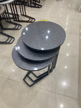 Load image into Gallery viewer, طقم تقديم للكنب ٣ طاولات دائرية